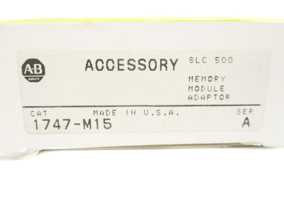 ALLEN BRADLEY 1747-M15 SER. A NSMP