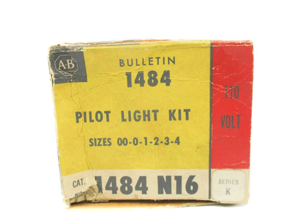 ALLEN BRADLEY 1484-N16 SER. K (BK/YL) NSMP