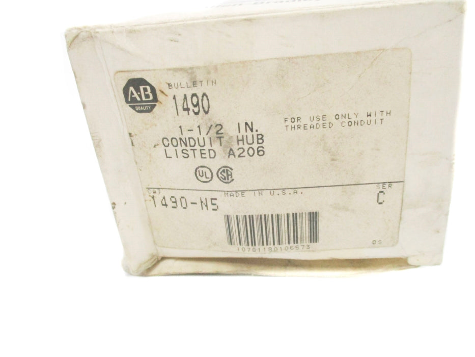 ALLEN BRADLEY 1490-N5 SER. C  (GY/BL) NSMP