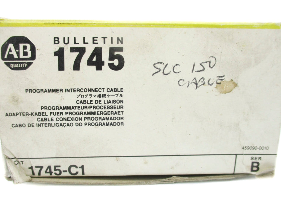 ALLEN BRADLEY 1745-C1 SER. B (BK/YL) NSMP