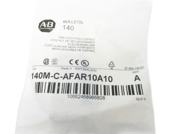 ALLEN BRADLEY 140M-C-AFAR10A10 SER. A 240VAC 4A NSMP