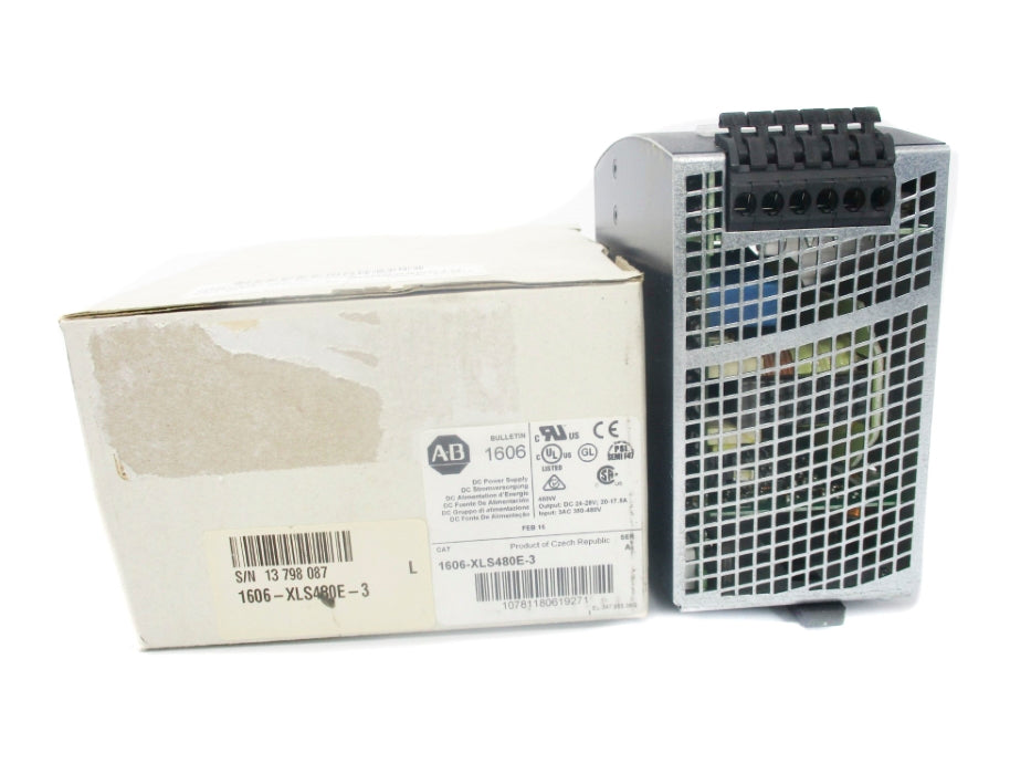 ALLEN BRADLEY 1606-XLS480E-3 SER. A 380-480V 0.9-0.65A NSMP