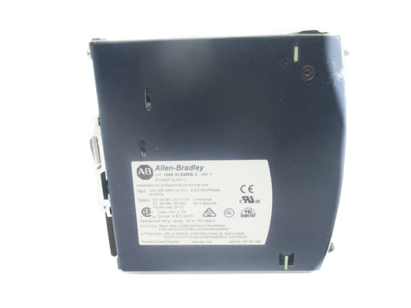 ALLEN BRADLEY 1606-XLS480E-3 SER. A 380-480V 0.9-0.65A NSMP