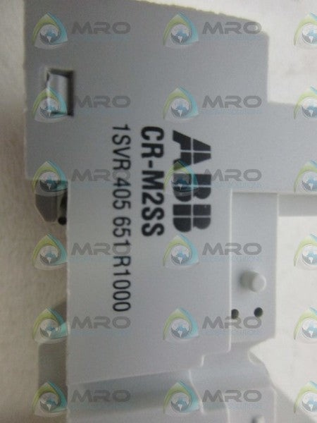 ABB CR-M2SS SOCKET RELAY NSNP