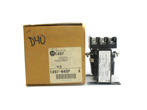 ALLEN BRADLEY 1497-N45P SER. A .050KVA (BR/WH) NSMP