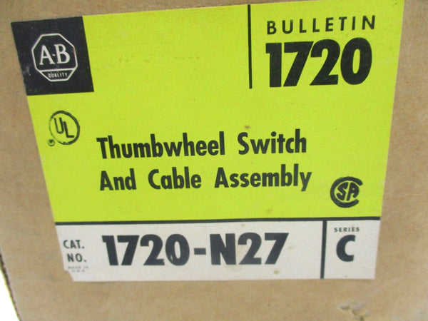 ALLEN BRADLEY 1720-N27 SER. C (BR/YL) NSMP