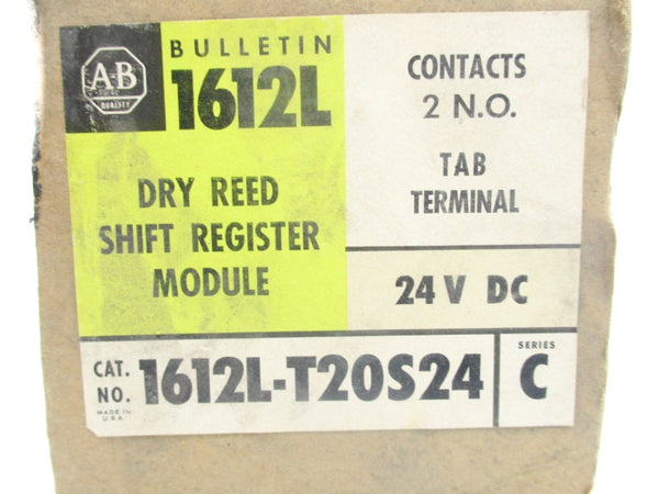 ALLEN BRADLEY 1612L-T20S24 SER. C (BR/YL) NSMP