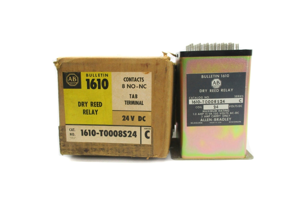 ALLEN BRADLEY 1610-T0008S24 SER. C 24VDC 3A (BR/YL) NSMP