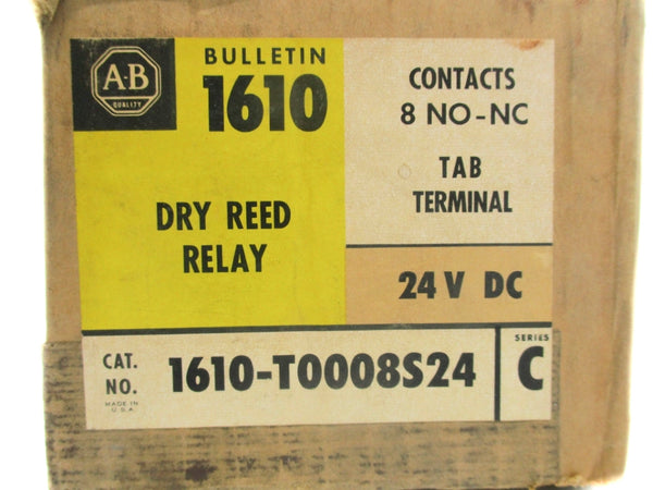 ALLEN BRADLEY 1610-T0008S24 SER. C 24VDC 3A (BR/YL) NSMP