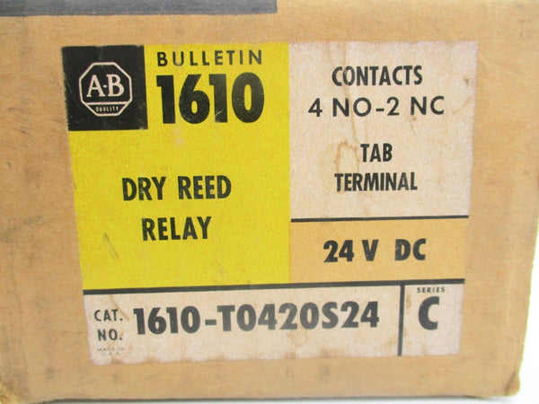 ALLEN BRADLEY 1610-T0420S24 SER. C 24VDC 1.0A (BR/YL) NSMP
