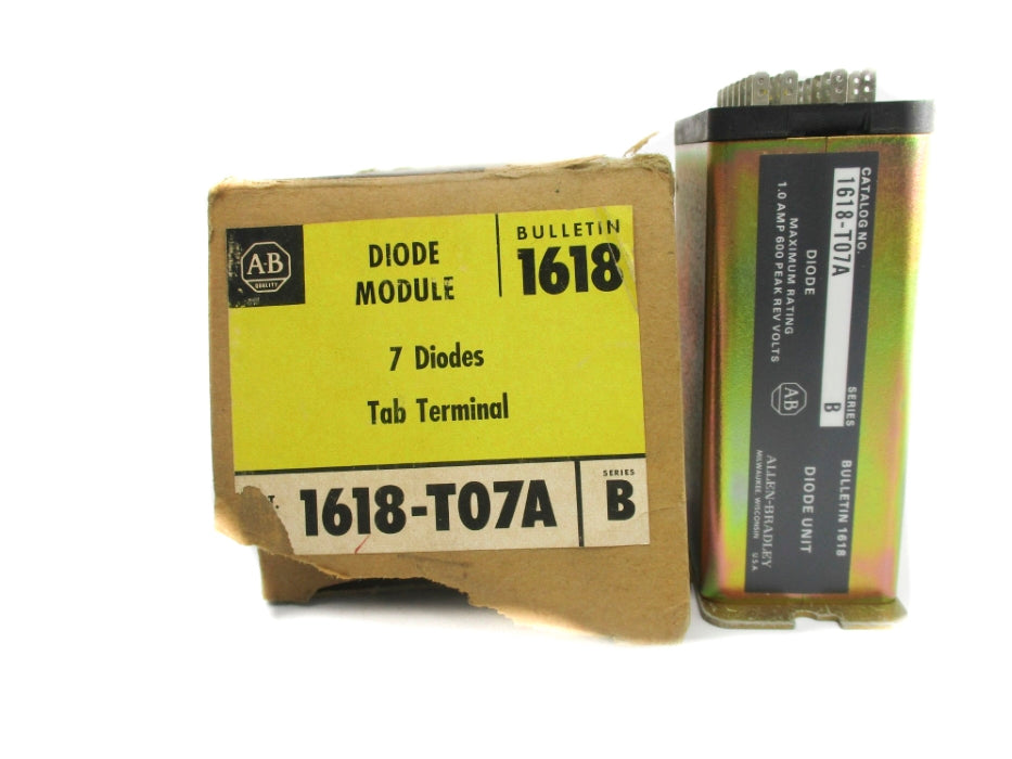 ALLEN BRADLEY 1618-T07A SER. B (BR/YL) NSMP