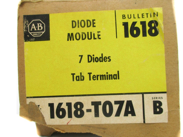 ALLEN BRADLEY 1618-T07A SER. B (BR/YL) NSMP