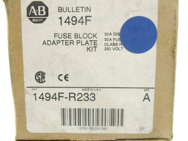 ALLEN BRADLEY 1494F-R233 SER. A (BR/WH) NSMP