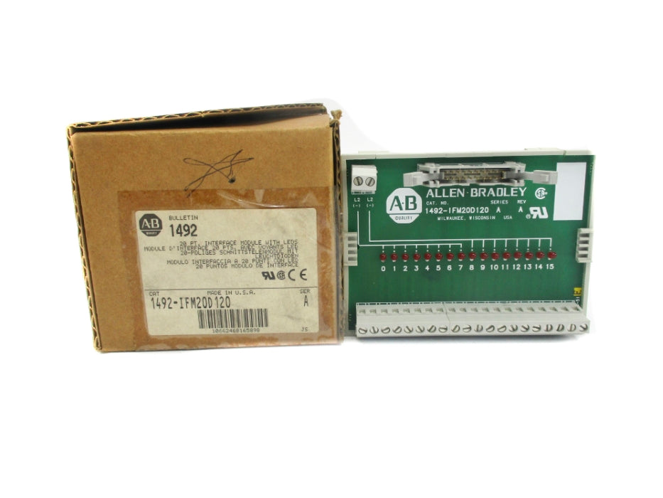 ALLEN BRADLEY 1492-IFM20D120 SER. A (BR/WH) NSMP