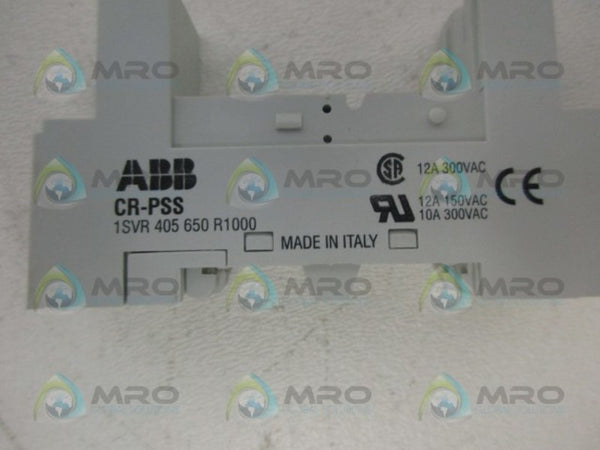 ABB 1SVR405650R1000 RELAY SOCKET NSNP