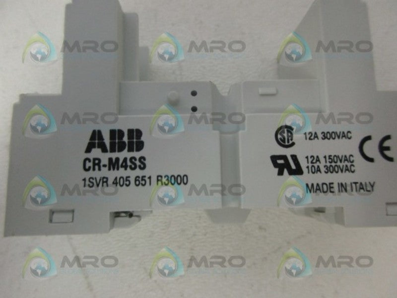 ABB 1SVR405651R3000 RELAY SOCKET NSNP