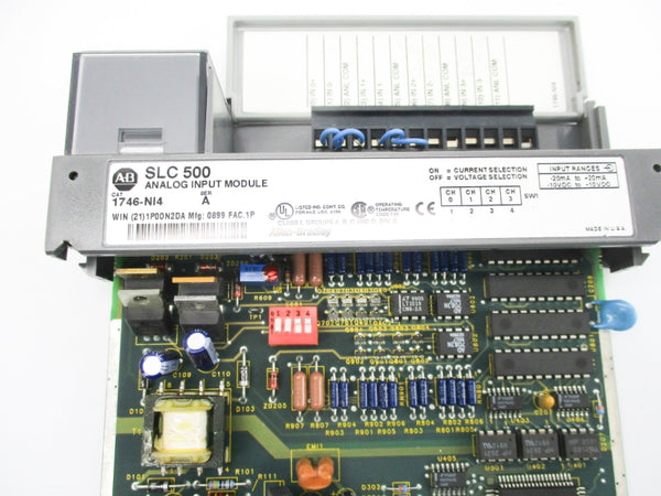 ALLEN BRADLEY 1746-NI4 SER. A 10VDC NSNP