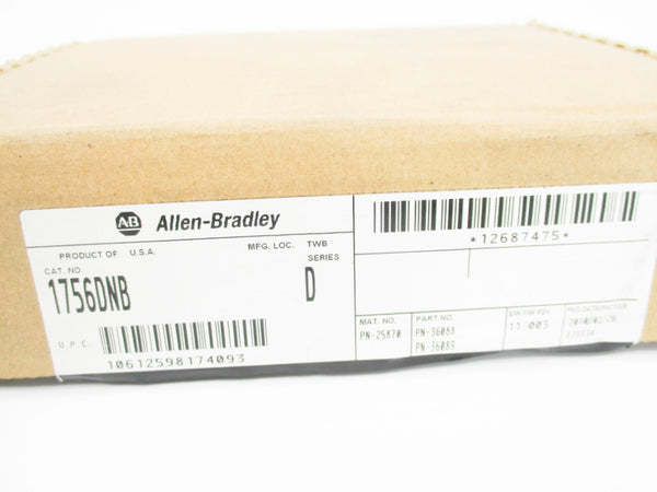 ALLEN BRADLEY 1756-DNB SER. D F/W 11.003 24VDC NSMP