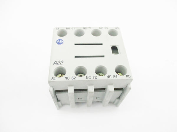 ALLEN BRADLEY 100-FA22 SER. A 600VAC 10A (BR/WH) NSMP