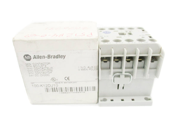 ALLEN BRADLEY 100-K12DJ10 SER. A 24VDC (WH) NSMP