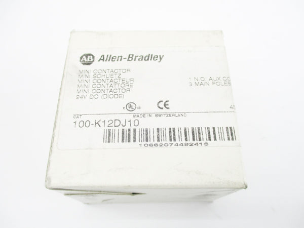 ALLEN BRADLEY 100-K12DJ10 SER. A 24VDC (WH) NSMP