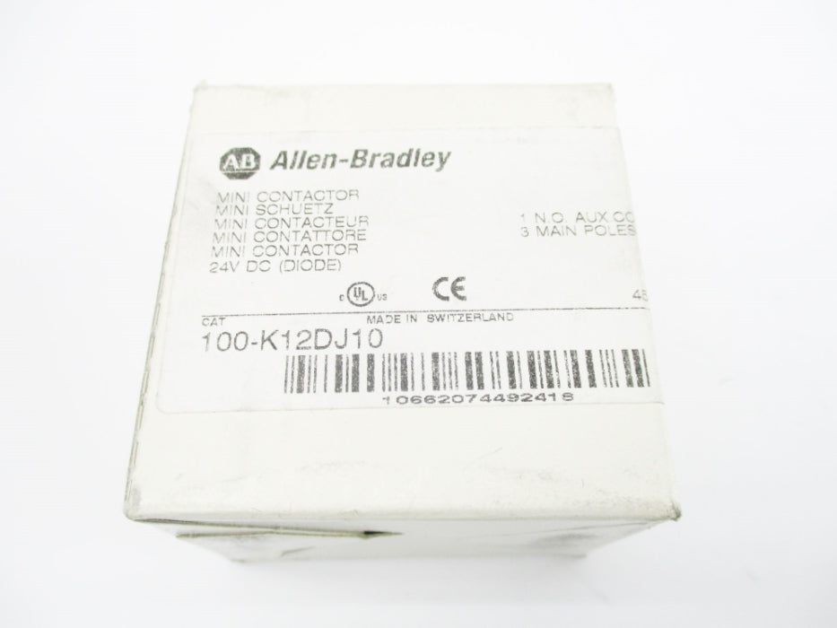 ALLEN BRADLEY 100-K12DJ10 SER. A 24VDC (WH) NSMP
