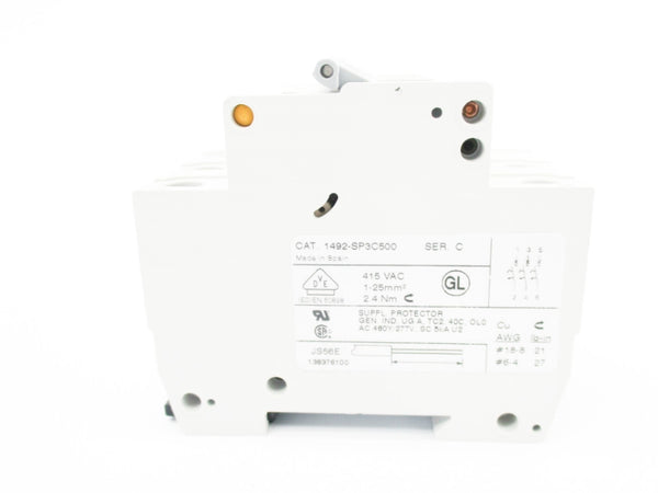 ALLEN BRADLEY 1492-SP3C500 SER. C 415VAC 50A NSMP