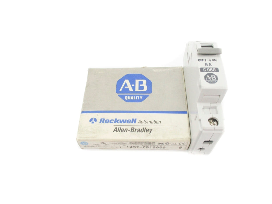 ALLEN BRADLEY 1492-CB1G060 SER. B 277V 6A (GY/BL) NSMP