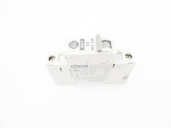 ALLEN BRADLEY 1492-CB1G060 SER. B 277V 6A (GY/BL) NSMP