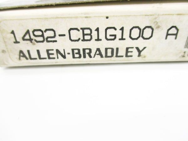 ALLEN BRADLEY 1492-CB1G100 SER. A 277V 10A NSMP
