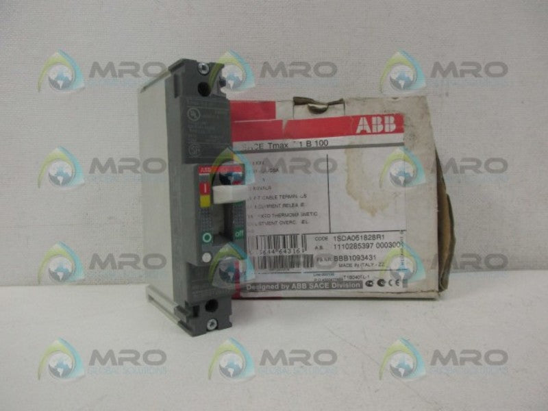 ABB T1B040TL-1 1POLE CIRCUIT BREAKER NSMP