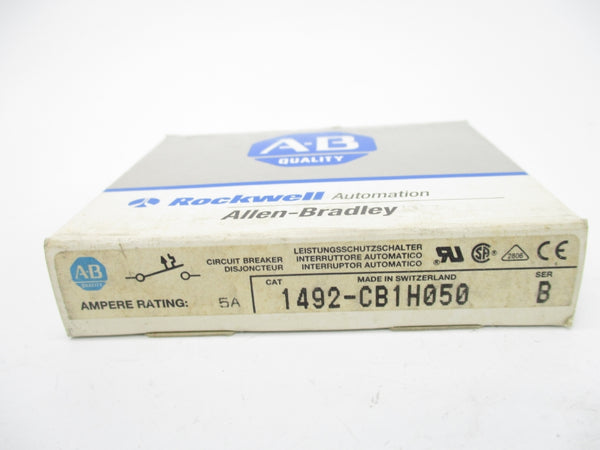 ALLEN BRADLEY 1492-CB1H050 SER. B 277V 5A NSMP