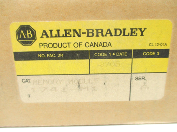 ALLEN BRADLEY 1741-M1 SER. A NSMP