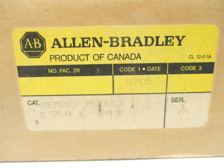 ALLEN BRADLEY 1741-M1 SER. A NSMP