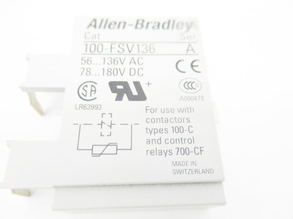 ALLEN BRADLEY 100-FSV136 SER. A 56-136VAC NSNP