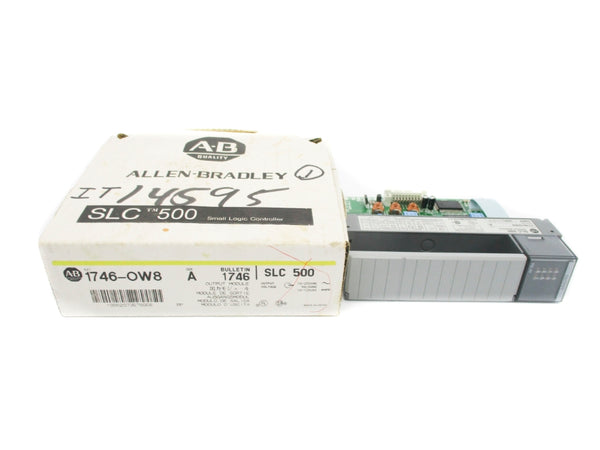 ALLEN BRADLEY 1746-OW8 SER. A 10-250VAC NSMP