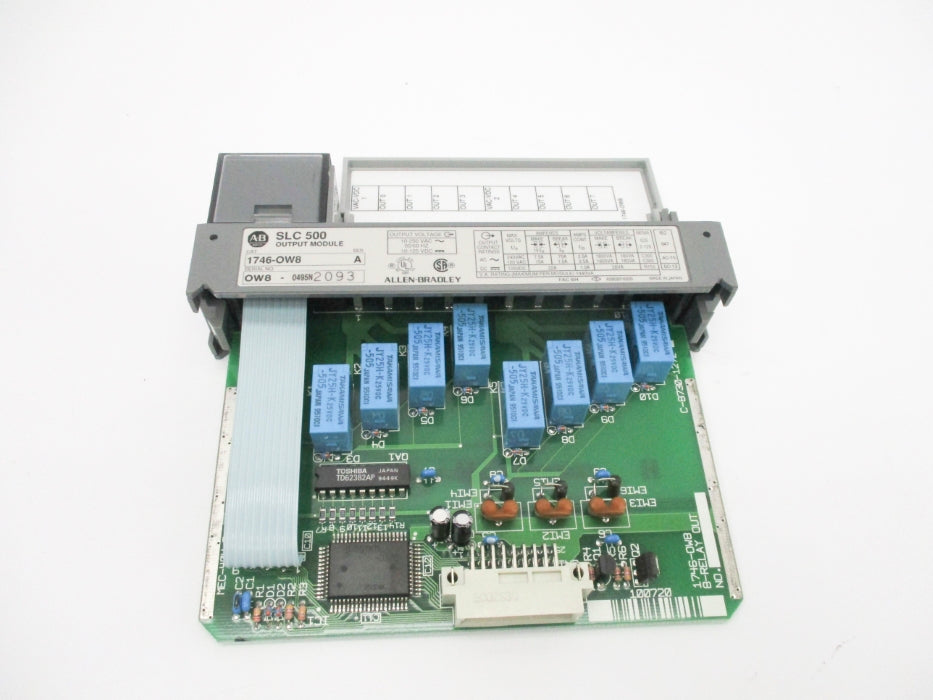 ALLEN BRADLEY 1746-OW8 SER. A 10-250VAC NSMP