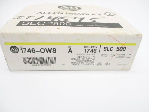 ALLEN BRADLEY 1746-OW8 SER. A 10-250VAC NSMP