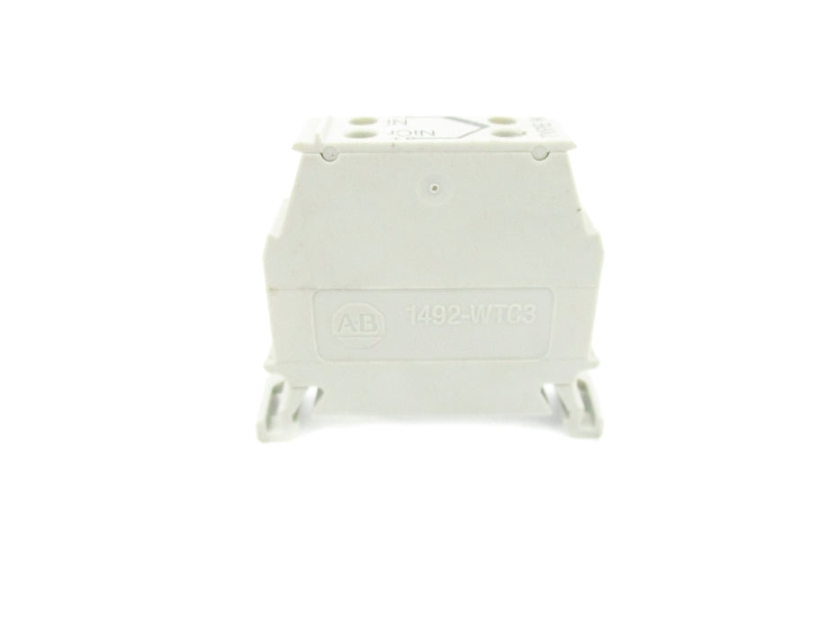 ALLEN BRADLEY 1492-WTC3K SER. A (PKG OF 10) (GY/BL) NSMP