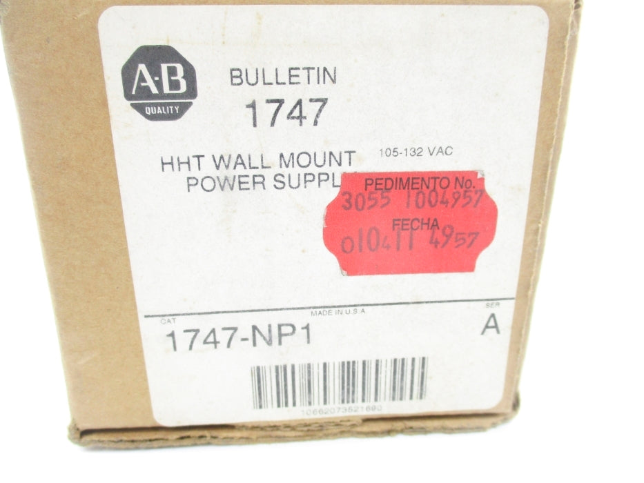 ALLEN BRADLEY 1747-NP1 SER. A 105-132VAC NSMP
