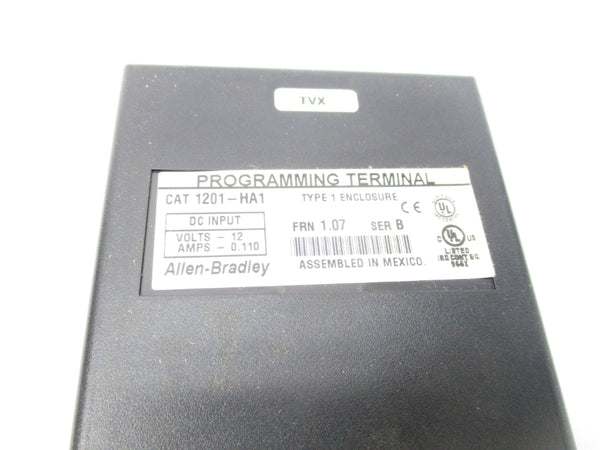 ALLEN BRADLEY 1201-HA1 SER. B F/W 1.07 12V 0.110A NSNP