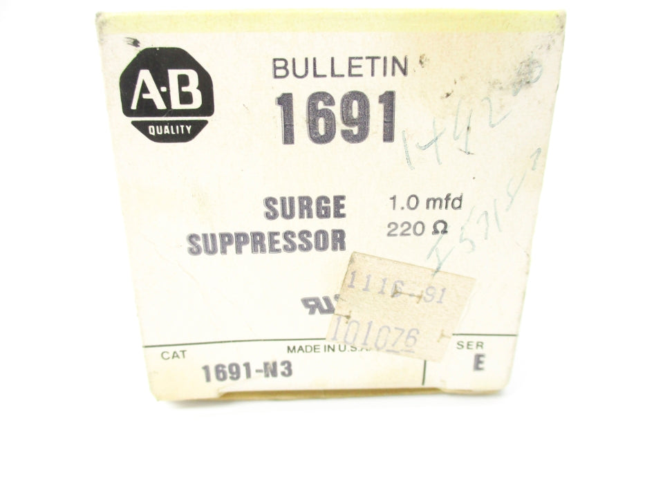ALLEN BRADLEY 1691-N3 SER. E (BK/YL) NSMP