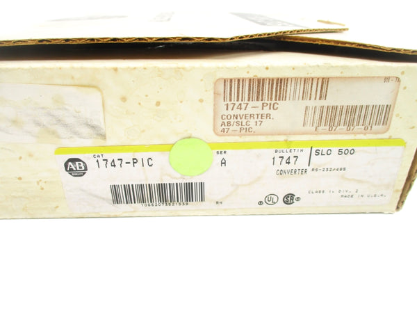 ALLEN BRADLEY 1747-PIC SER. A NSMP