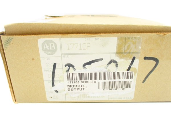 ALLEN BRADLEY 1771-OA SER. B 120VAC 6A NSMP