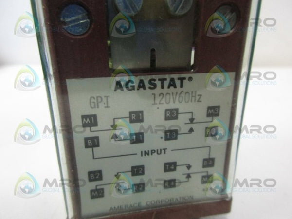 AGASTAT GPI  CONTROL RELAY NSMP