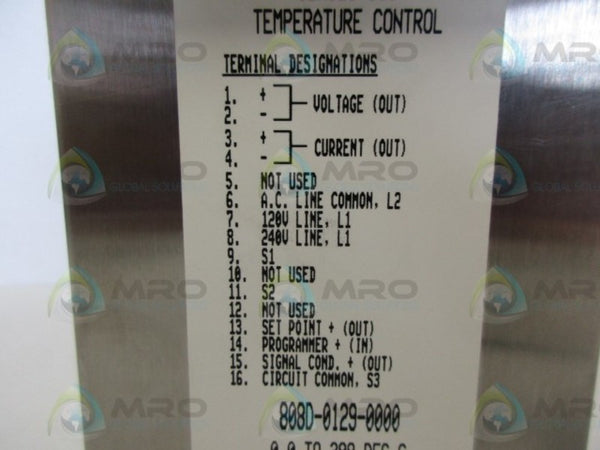 808D-0129-0000 TEMPERATURE CONTROL NSMP