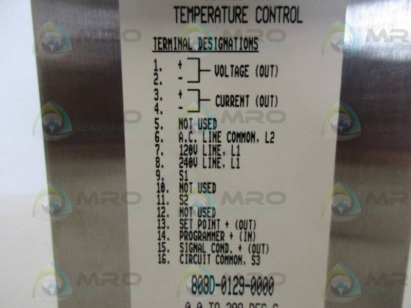 808D-0129-0000 TEMPERATURE CONTROL NSMP