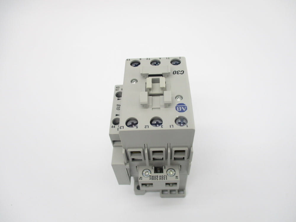 ALLEN BRADLEY 100-C30D10 SER. C 110/120V 65A (BR/WH) NSMP
