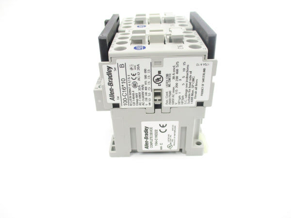 ALLEN BRADLEY 104-C16D22 SER. C 110/120V (BR/WH) NSMP