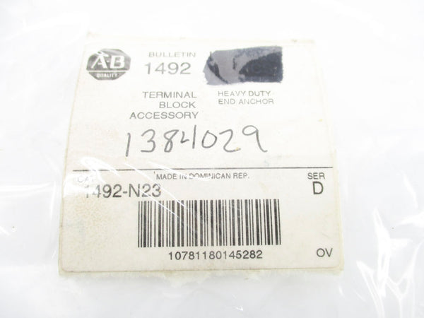 ALLEN BRADLEY 1492-N23 SER. D NSNP